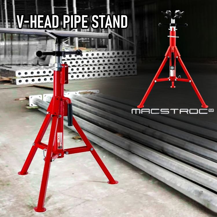 MBH107-Vhead-pipestand-sharjah-pipestand-V-head-ridgid-macstroc-UAE