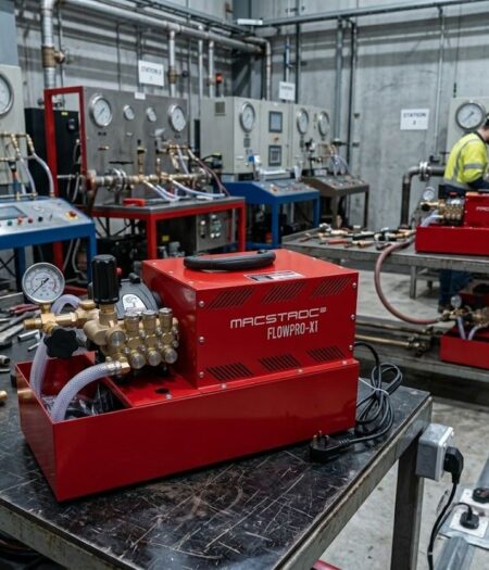 Macstroc-flowproX1-electric-pressure-testpump-Dubai